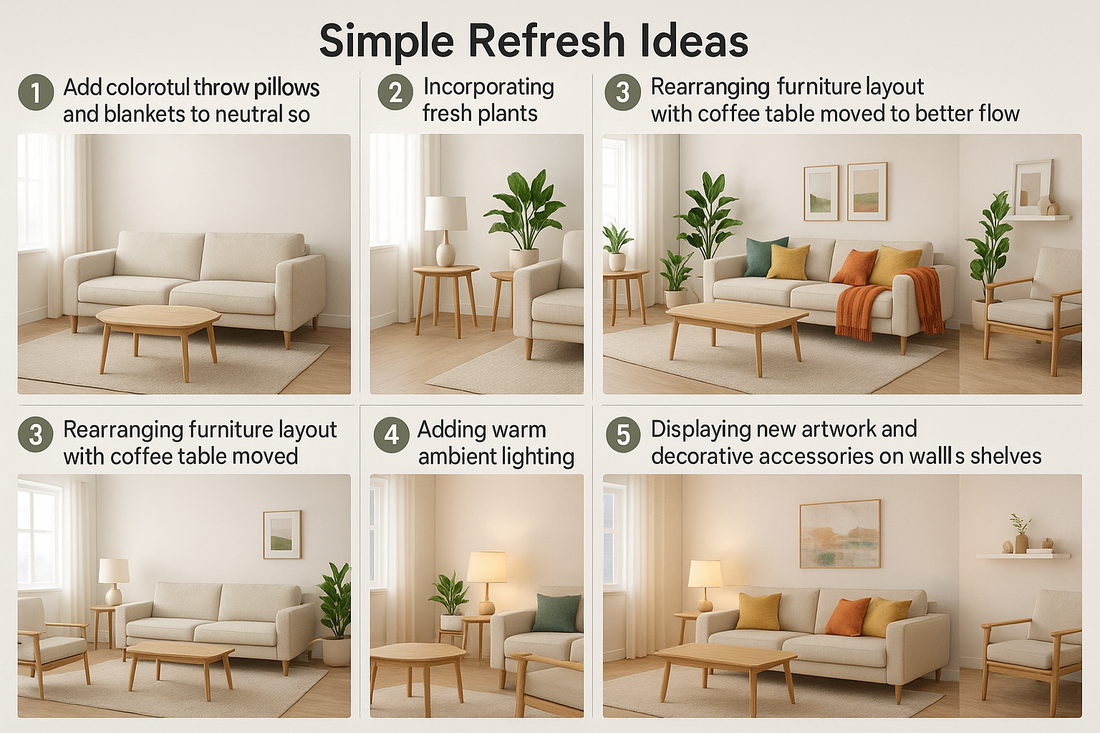 5 Simple Ways to Refresh Your Living Room Without a Full Redesign