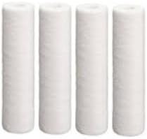 CFS – 4 Pack Sediment Depth Water Filter Cartridges Compatible with Purtrex PX05-9 7/8, 93023 Models – Remove Bad Taste and Odor – Whole House Replacement Filter Cartridge – 5 Micron – 10" x 2.5"