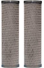 CFS – 2 Pack Carbon Block Water Filter Cartridges Compatible with American Plumber W5CIP Models – Remove Bad Taste and Odor – Under Sink Replacement Filter Cartridge