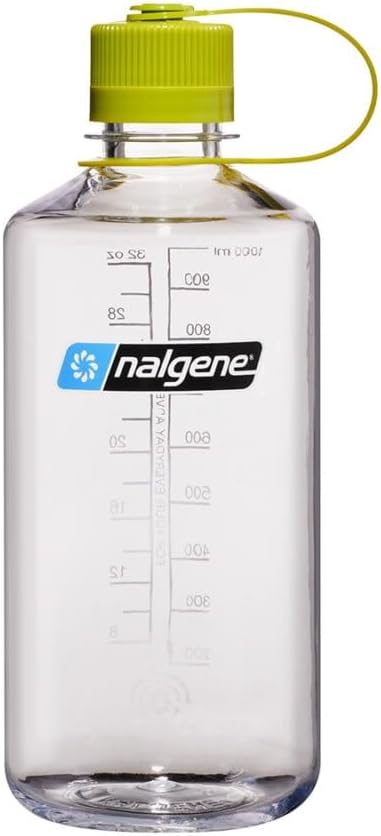 Nalgene Sustain Tritan BPA-Free Water Bottle Made with Material Derived from 50% Plastic Waste, 16 OZ, Narrow Mouth