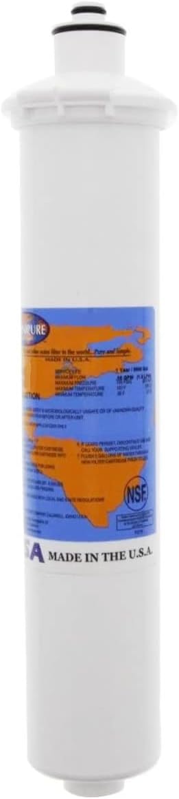 IPW Industries Inc-Omnipure -(E5786) - 14" x 2.5" E-Series GAC & 4 oz. Phosphate - Scale Inhibitor - Filter