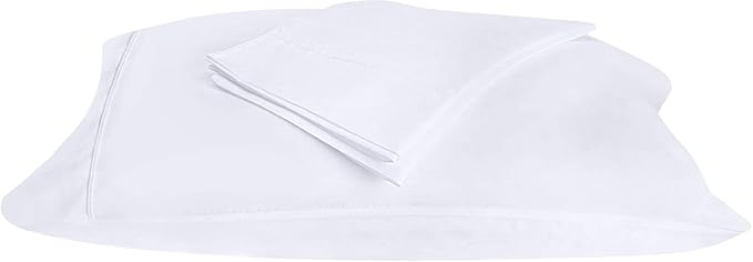 Utopia Bedding Standard Pillow Cases - 2 Pack - Envelope Closure - Soft Brushed Microfiber Fabric - Shrinkage and Fade Resistant Pillow Covers 20 X 26 Inches (Standard, White)