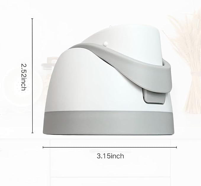 Replacement Cap for Owala Freesip, One Button Water Bottle Top Replacement Cap Compatible with Owala Cup, Replacement Accessories for Owala Free Sip 16oz 24oz 32oz 40oz, BPA-Free No Leak, Gray