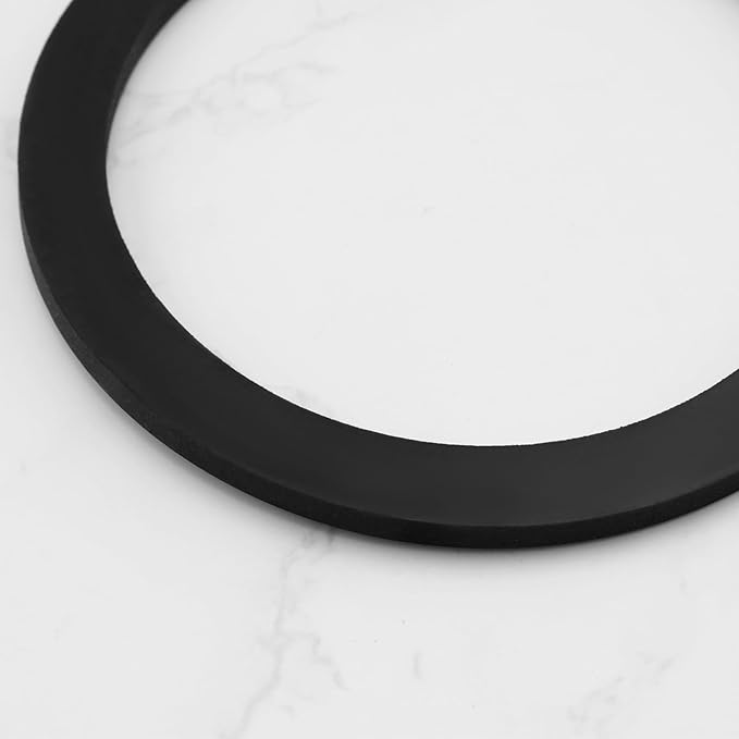 ECSiNG 4PCS 90mm Shower Tray Base Trap Waste Spare Rubber Waste Seal 105mm x 85mm x 4mm Spare Rubber Washer for Bathroom Shower Tray Waste O Ring