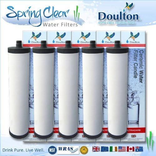 5 x Pack - Franke Triflow Compatible Filter Cartridges By Doulton M15 Ultracarb (NO Import Duty or Taxes to pay on this product)