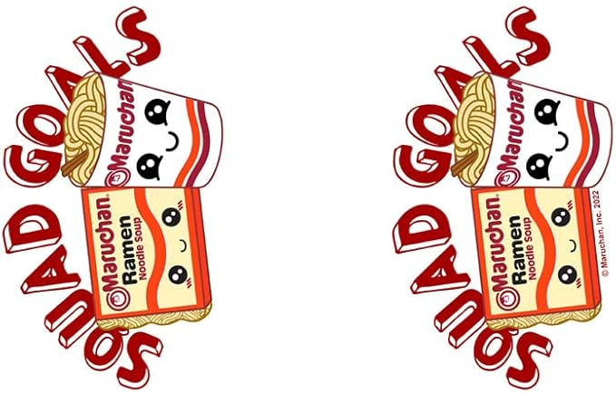 Maruchan Fifth Sun Squad Goals BOWL-MUMA0APZYG 17 oz Stainless Steel Water Bottle, 17 Ounce, Multicolored