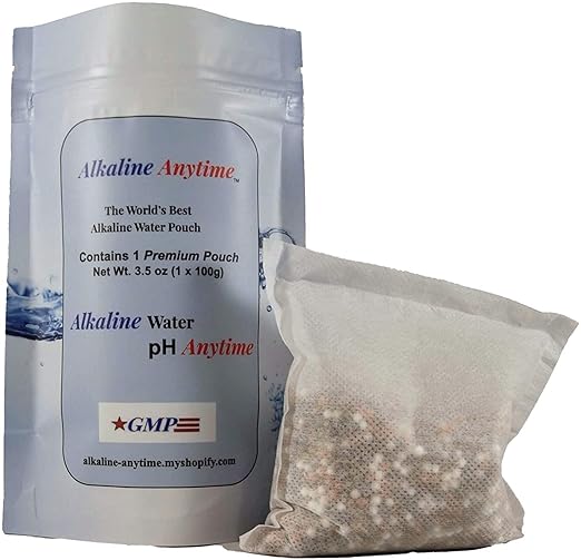 Alkaline Water Filter Pitcher with Infuser, Glass Pitcher with Lid 1.5L | 9.5 pH Alkaline Filters | Tea Pitcher | Borosilicate Glass | Infuser Pitcher (100g Filter)