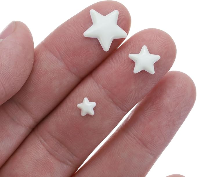 MECCANIXITY Glow in The Dark Star Decals Decor Blue Wall Stickers for Ceiling Bedroom Bedding Room 6 Set