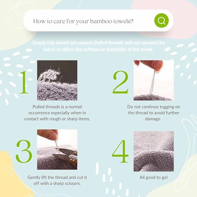 Ultra Soft and Plush Essential Baby/Kids Towel, Made with 100% Luxurious Premium Bamboo Viscose (Box Pack) - Highly Absorbent 48 * 24 in (120 * 60 cm) with a Tight 500 GSM Weave (White)