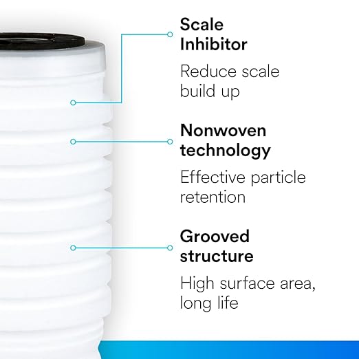 3M Aqua-Pure Whole House Standard Sump Replacement Water Filter Drop-in Cartridge AP420, 5560907