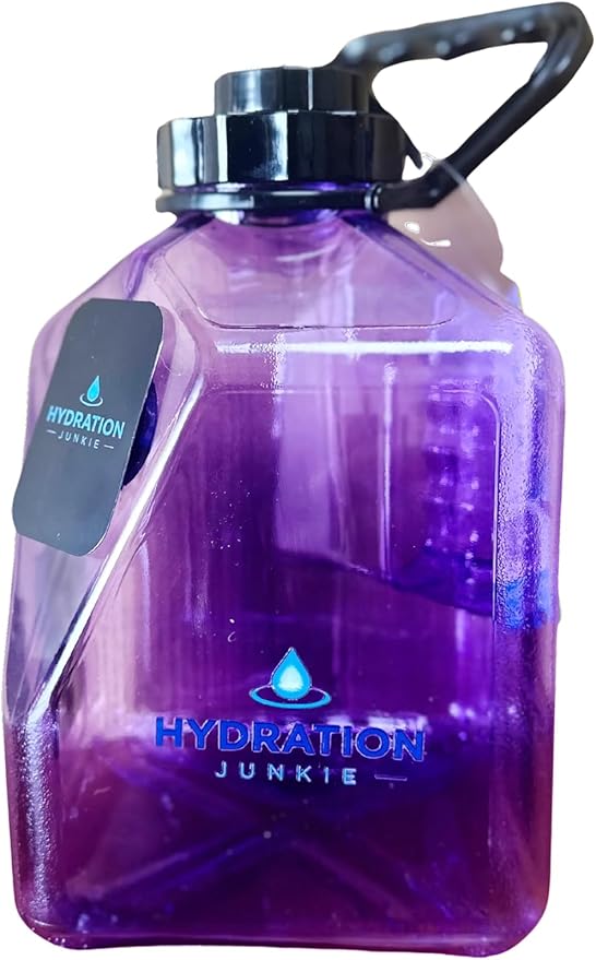 3 LITER BIG WATER BOTTLE WITH HANDLE | TRANSPORTER JUG (ROYAL PURPLE)