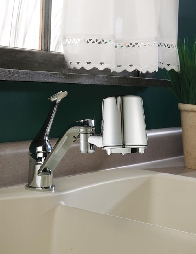 Culligan FM-25 Faucet-Mount Advanced Water Filtration System, 200 Gallon, Chrome
