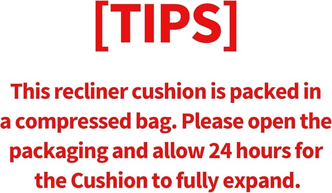 HOMBYS Memory Foam Lumbar Support Pillow for Recliner with Recliner Chair Seat Cushion-Thick Seat Cushion for Elderly with Long Back Support, Extra Large & Non-Slip