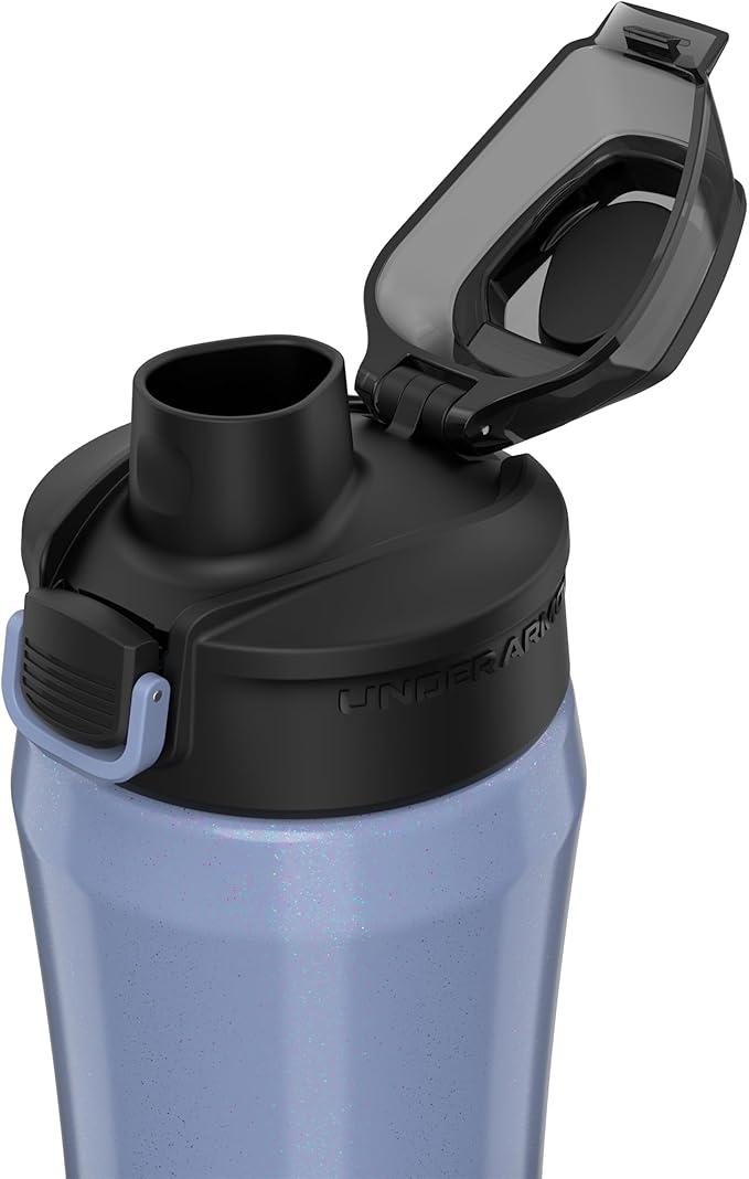 Under Armour 18oz Beyond Stainless Steel Water Bottle, Vacuum Insulated, Self Draining Protective Cap, Leak Proof, For Kids & Adults, All Sports, Gym