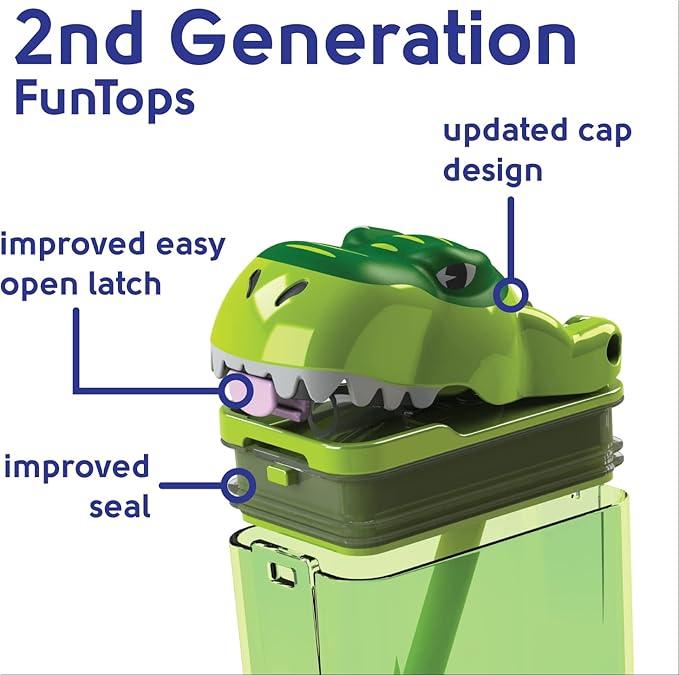 Reusable Water Bottle | Officially Licensed NCAA Sports Bottle |BPA Free | Dishwasher Safe | University of Georgia | Bulldog Uga Mascot Officially Licensed NCAA - 8oz