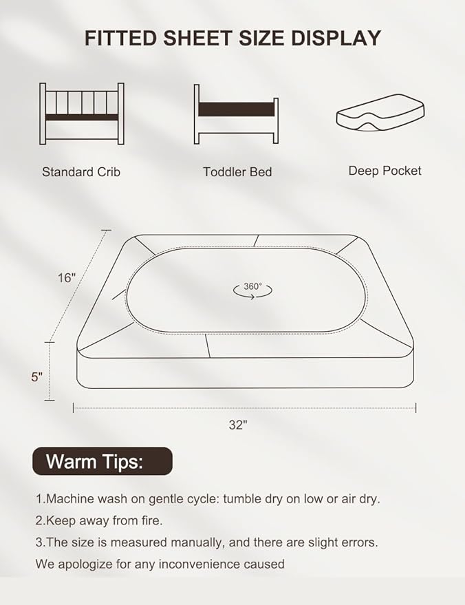 Blue Bassinet Mattress Sheets Boy, Muslin Bassinet Sheet 32"x16" for Rectangle, Oval, Hourglass Bassinet Mattress, Moses Basket Sheets (46B-06)