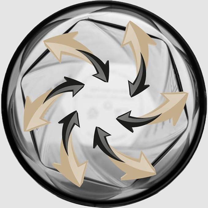 HELIMIX 1.5 Vortex Blender Shaker Bottle Holds Upto 20oz | No Blending Ball or Whisk | USA Made | Portable Pre Workout Whey Protein Drink Shaker Cup | Mixes Cocktails Smoothies Shakes | Top Rack Safe