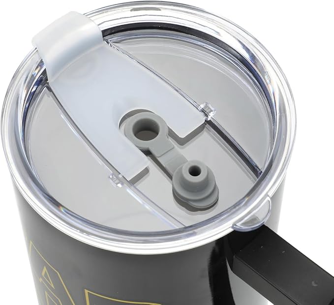 Bioworld Star Wars 40 Oz Stainless Steel Tumbler With Sculpted Lightsaber Handle