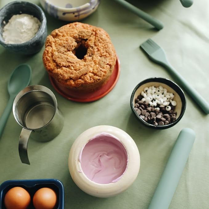 Premium baking utensils for kids: safe, simple & smart. 100% food grade silicone