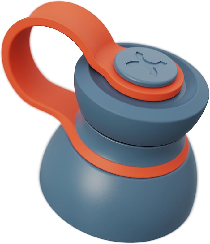 Promixx FORM Sports Water Bottle - Premium BPA Free Water Bottle for Fitness Sports & Outdoors - Sustainable Drinks Bottle with Measurement Markers and Leakproof Lid - 760ml / 26oz (Midnight Blue)