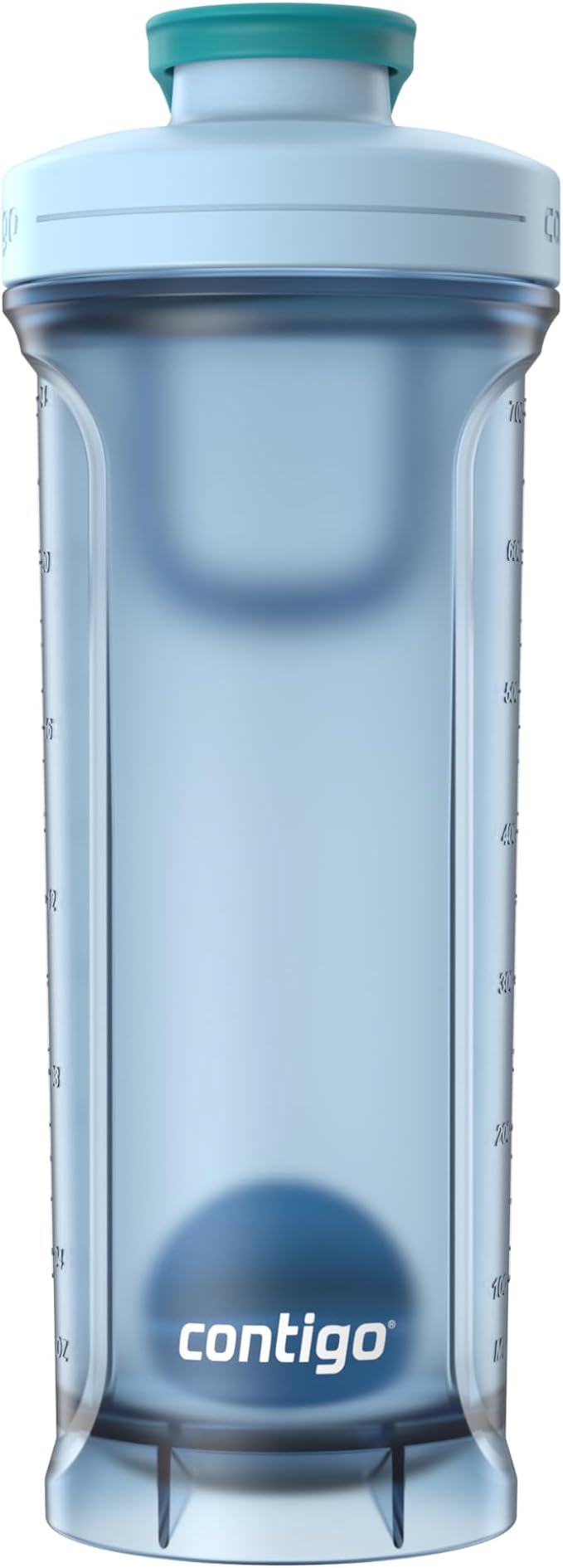 Contigo Shake & Go Water Bottle, 28 oz, Glacier/Juniper