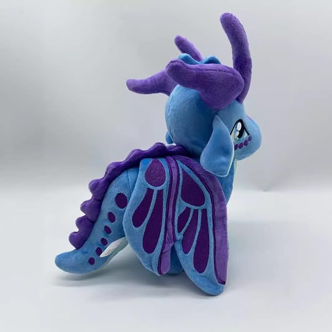 Wings of Fire Dragon Plush Toy Rainwing Dragon Stuffed Animals Pterosaur Plush Flying Dragon Pillow Plushies Gifts for Fans Kids Boys Girls (Silkwing)