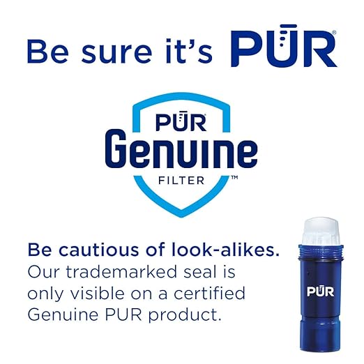 PUR Plus 11-Cup Water Filter Pitcher with 1 Lead-Reducing PUR Plus Filter, Dishwasher Safe, Powerful Filtration, Filter Change Indicator Light, Sage, PPT111M