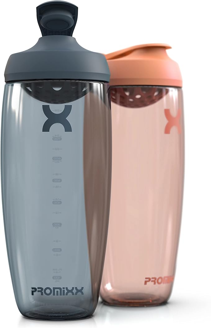 Promixx PURSUIT Protein Shaker Bottle – Premium Sports Blender Bottles for Protein Mixes and Supplement Shakes – Easy Clean, Durable Protein Shaker Cup