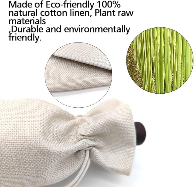 30th Birthday Wine Bag, Presents for 30st Birthday Girl, 30 Years Old Gift Idea Wine Bag for Her Girl Friend, Sister, Birthday Party Decorations, Linen Drawstring Wine Bags (30th Birthday)