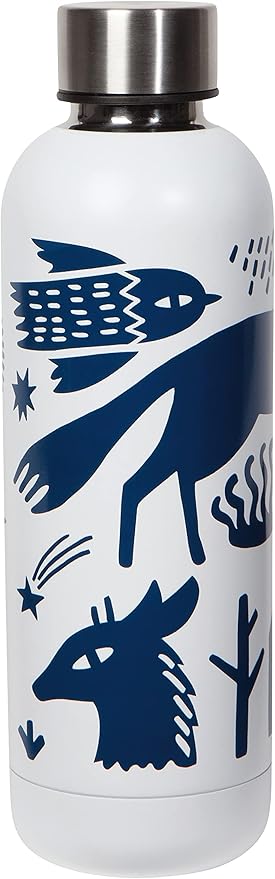 Danica Studio Timber Stainless Steel Water Bottle Hot or Cold 17 Oz