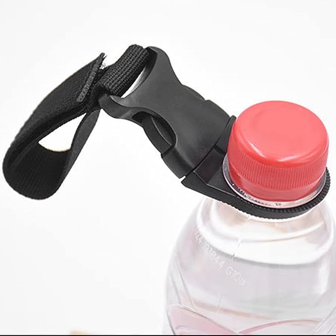 Water Bottle with Clip for Backpack, Flexible and Detachable Tight and Firm Water Bottle Holder for Outdoor