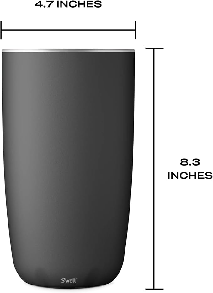 S'well Wine Chiller, 25 oz, Onyx