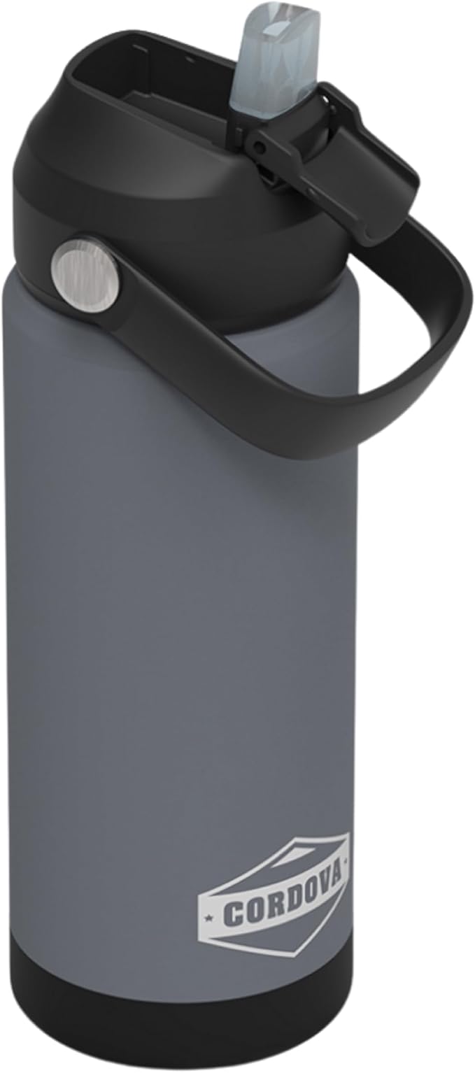 Cordova Outdoors Trailhead Class Water Bottle, Scree, 18 oz