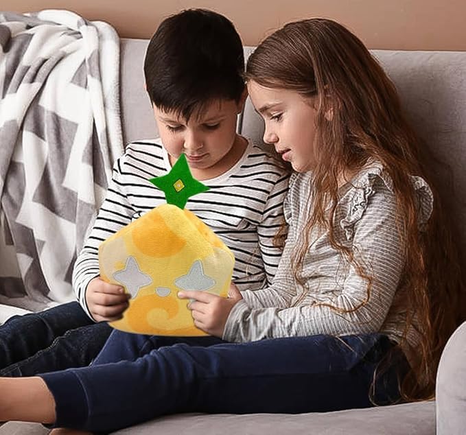 Blox Plush Toy Fruits Plush Toy Stuffed Toys Video Game Pillow for Kids Birthday Xmas Gift (Light)