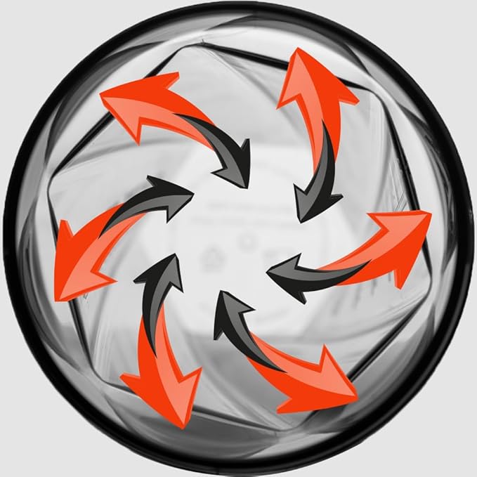 HELIMIX 1.5 Vortex Blender Shaker Bottle Holds Upto 20oz | No Blending Ball or Whisk | USA Made | Portable Pre Workout Whey Protein Drink Shaker Cup | Mixes Cocktails Smoothies Shakes | Top Rack Safe