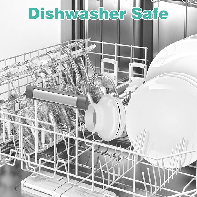 2PCS Bottle Adapter for Stanley Cup 40oz to Cirkul, Lid Cap Converter Accessories, Cirkul Stanley Adapter BPA Free Plastic, Food Grade Silicone Fits for Stanley Water Bottles(White)