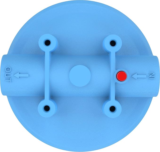 Pentair OMNIFilter BF7 Water Filtration System, 10" Basic Whole House Heavy Duty Filtration System, Includes 10" Blue Heavy Duty Housing, RS6 Sediment Reduction Cartridge and All Tools, 3 Piece Set