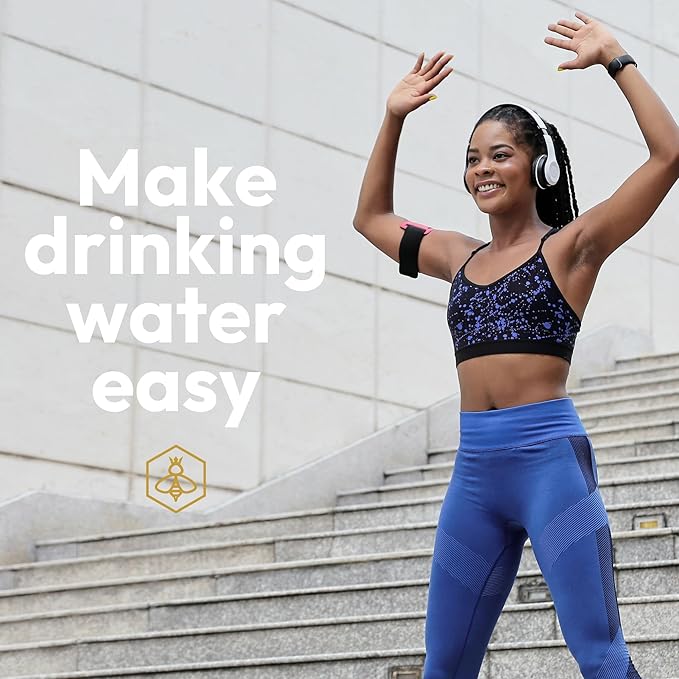 Biddlebee 24oz. BPA-Free Reusable Water Bottle with Wide-Mouth Chug Cap & Carry Handle | Perfect for Travel, Gym, School & Work | Proudly Made in USA | Cupholder Friendly, Fits in Backpack Pockets