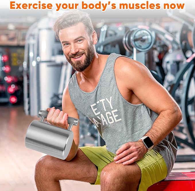 Heavy Mug 8KG/18LB 10.5OZ Stainless Steel Dumbbell Cup,Overweight Sports Water Cup Men and Women Home Gym,Gym Workout Coffee Enthusiast Gift