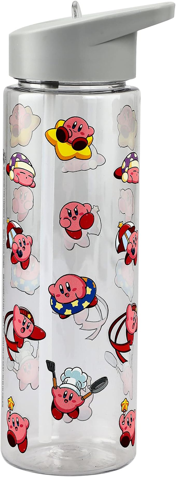 Kirby Pink Puff 24 oz Single Wall UV Water Bottle