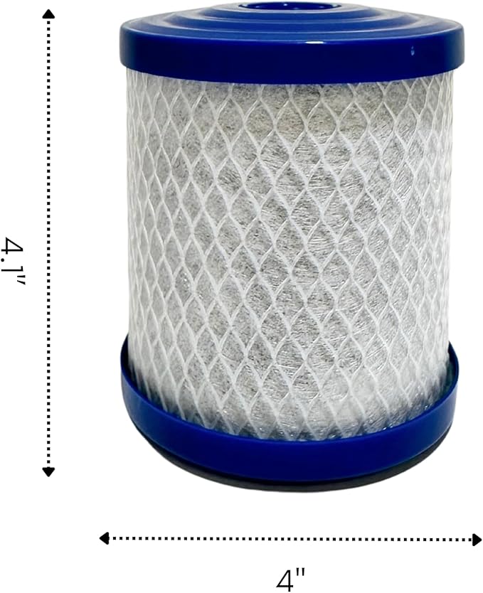 Nispira Replacement Water Filter Compatible with General Ecology Water Filtration Systems | Seagull IV X-1F, X-1D, X-1B, X-1P and Purest One TP-1 | 1000 Gal, 2 Pack