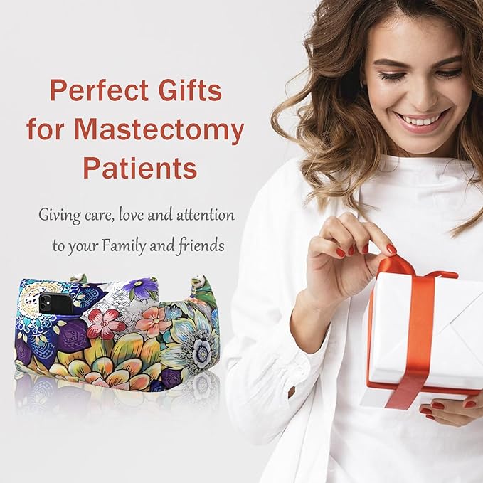 Mastectomy Pillow - Post Surgery Pillow, Breast Pillow for Sleeping After Heart Surgery, Lumpectomy Pillow, Breast Reduction & Augmentation Pillow Double Mastectomy Gifts for Women