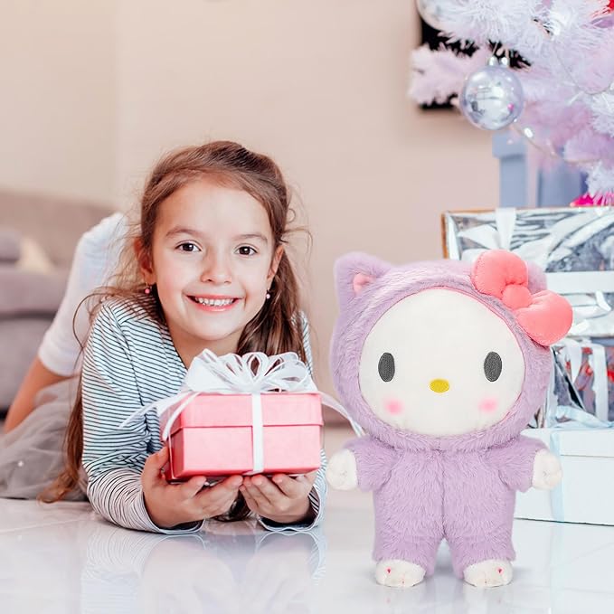 Cute Plushie Plush Toys - Soft Cat Soft Plush Pillow, Cute Plush Toy for Kids Girls Fans, Soft Animal Figure Kids Gifts and Birthday Gifts