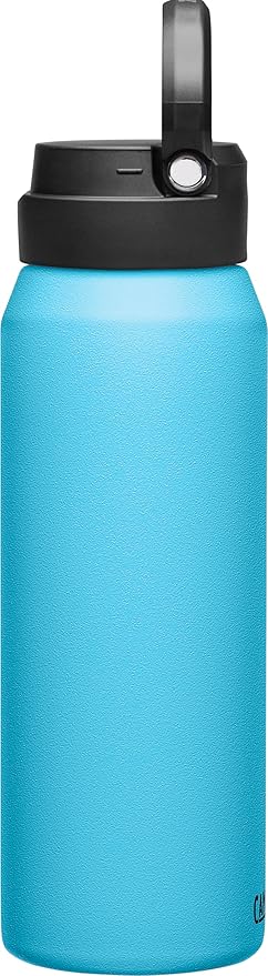 CamelBak Fit Cap Vacuum Stainless Insulated Water Bottle - 32oz, Nordic Blue