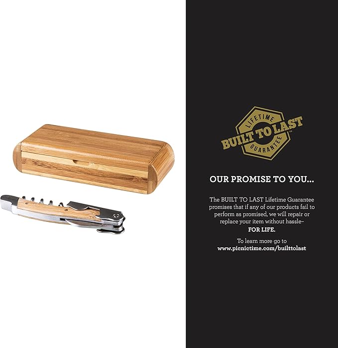 NFL Buffalo Bills Elan Engraved Tool Set, One Size, Bamboo