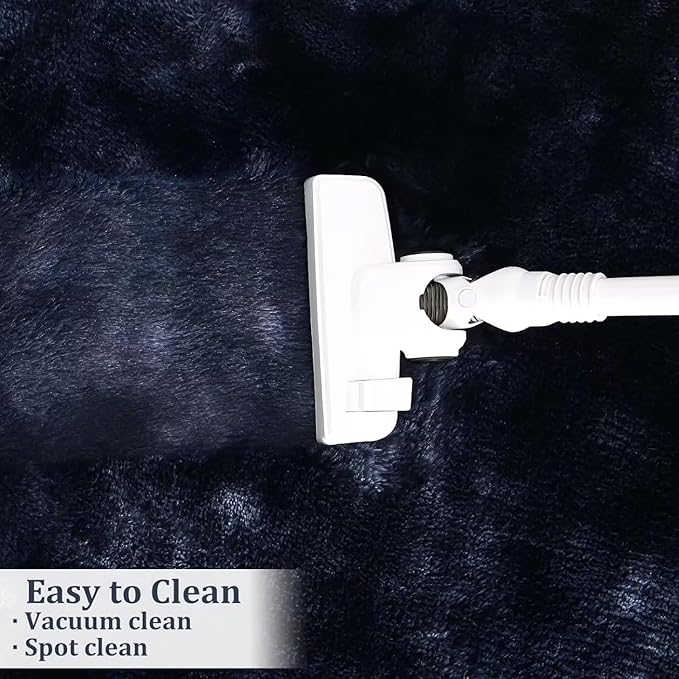 Bedroom Rug 2x6 Runner Rugs Fluffy Shaggy Bedside Hallway Entryway Rugs Soft Plush Floor Carpet for Nursery Kids Room Non Slip Fuzzy Rug Shag Faux Fur Rug for Living Room, Tie Dye Navy