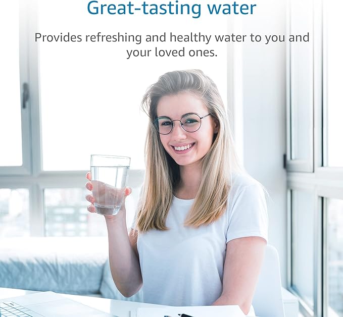 AQUACREST F-601R Filter Cartridge, NSF/ANSI 42 Certified, Replacement for F-601R Filter Cartridge (Pack of 2), Model No.WF05.