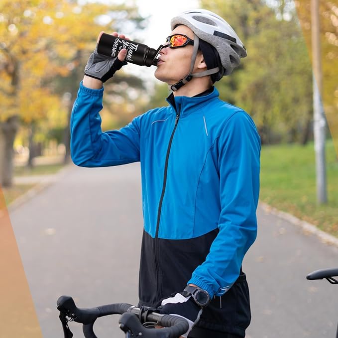 meekoo 12 Pcs Thank You for Being Awesome Aluminum Water Bottles Bulk Lightweight Sports Water Bottles Inspirational Bike Water Bottle with Snap Lids for Travel Gym Camping Hiking