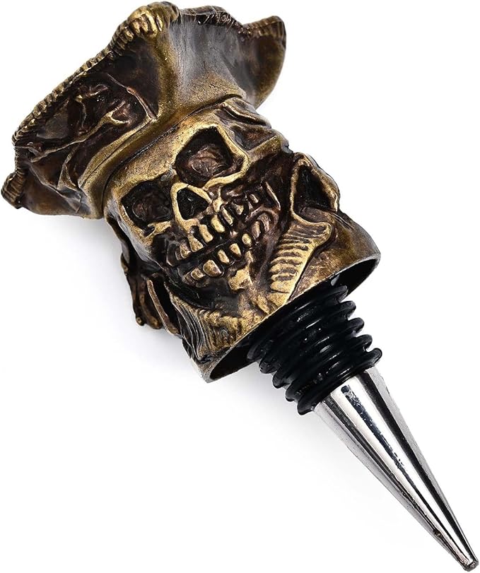 Wine Stopper,Pirate Wine Stoppers for Wine Bottles,Cute Wine Accessories/Kitchen Gadgets