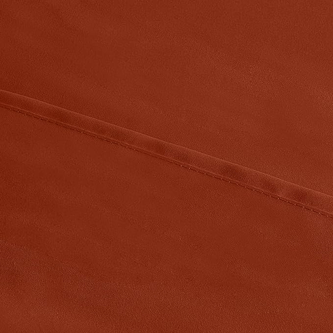 Utopia Bedding Queen Pillow Cases - 2 Pack - Envelope Closure - Soft Brushed Microfiber Fabric - Shrinkage and Fade Resistant Pillow Covers 20 X 30 Inches (Queen, Orange)